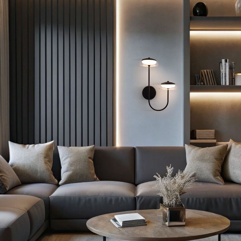 Бра Eurosvet Fungo 50388/2 LED черный