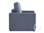 Диван прямой Юнат 2 (МД) Bismark 10 (велюр серо-голубой)