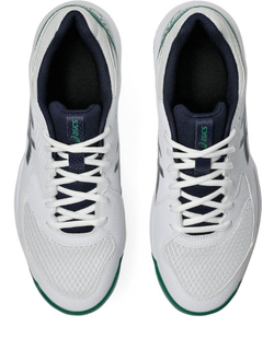 Мужские кроссовки теннисные Asics Gel-Dedicate 8 - белый/полночь