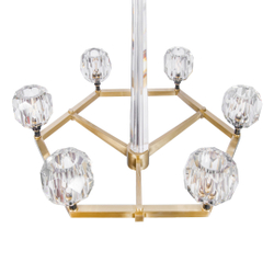 Люстра Cloyd MONAGAN C6 / Ø72 см - латунь (арт.10464)