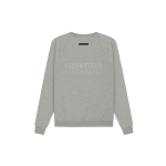 Толстовка Fear of God Essentials SS21 Pullover Crewneck Dark Heather Oatmeal, FOG-SS21-610