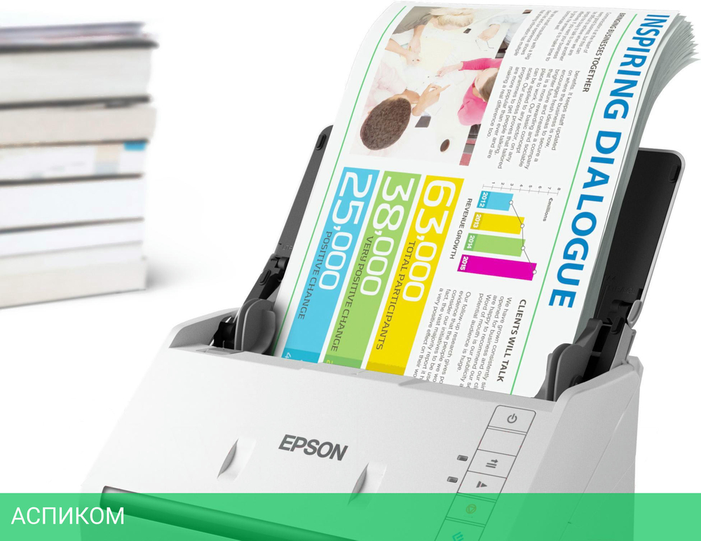 Сканер Epson WorkForce DS-770II (B11B262401)