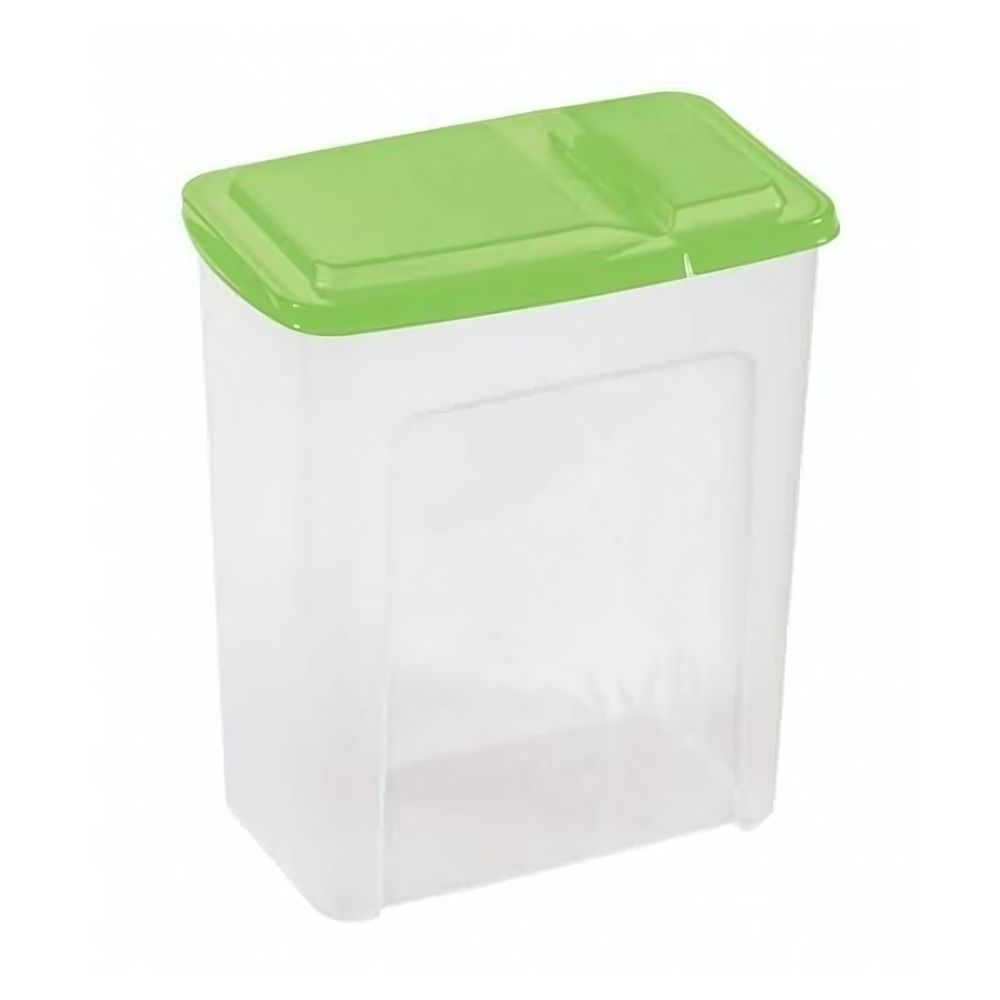 Ёмкость для сыпучих продуктов 1,75л (зеленый)