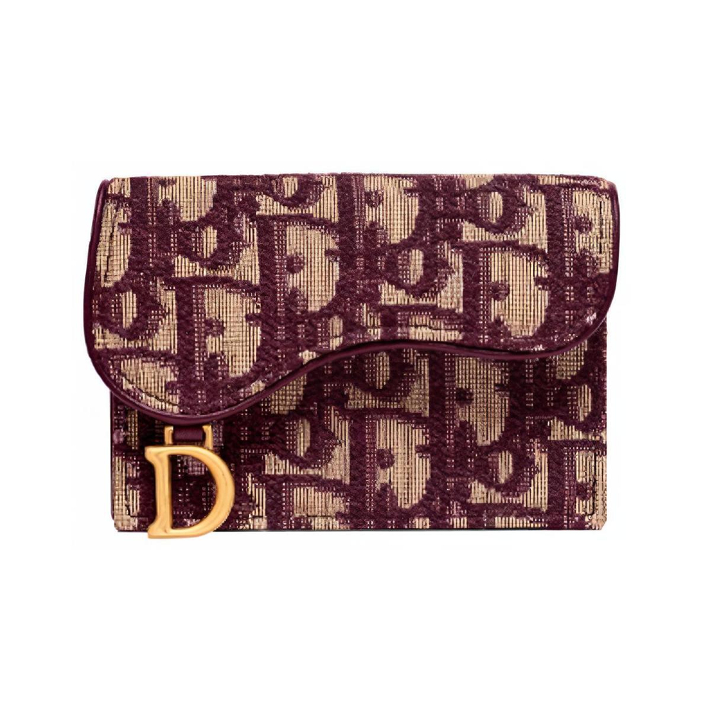 Картхолдеры и кошельки DIOR SaddleOBLIQUE, S5611CTZQ-M974