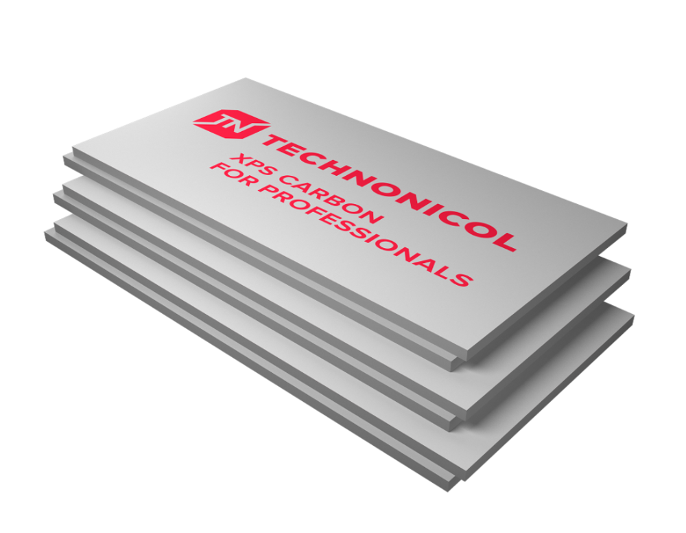 Экструдированный пенополистирол XPS Техноплекс (FAS/2 S/1) (Технониколь) 1180x580x50мм 8шт/уп,  5,48