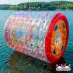 Водная труба аттракцион «Огненный цилиндр», трёхместный, ПВХ, 2,4×2,2×2,2 м