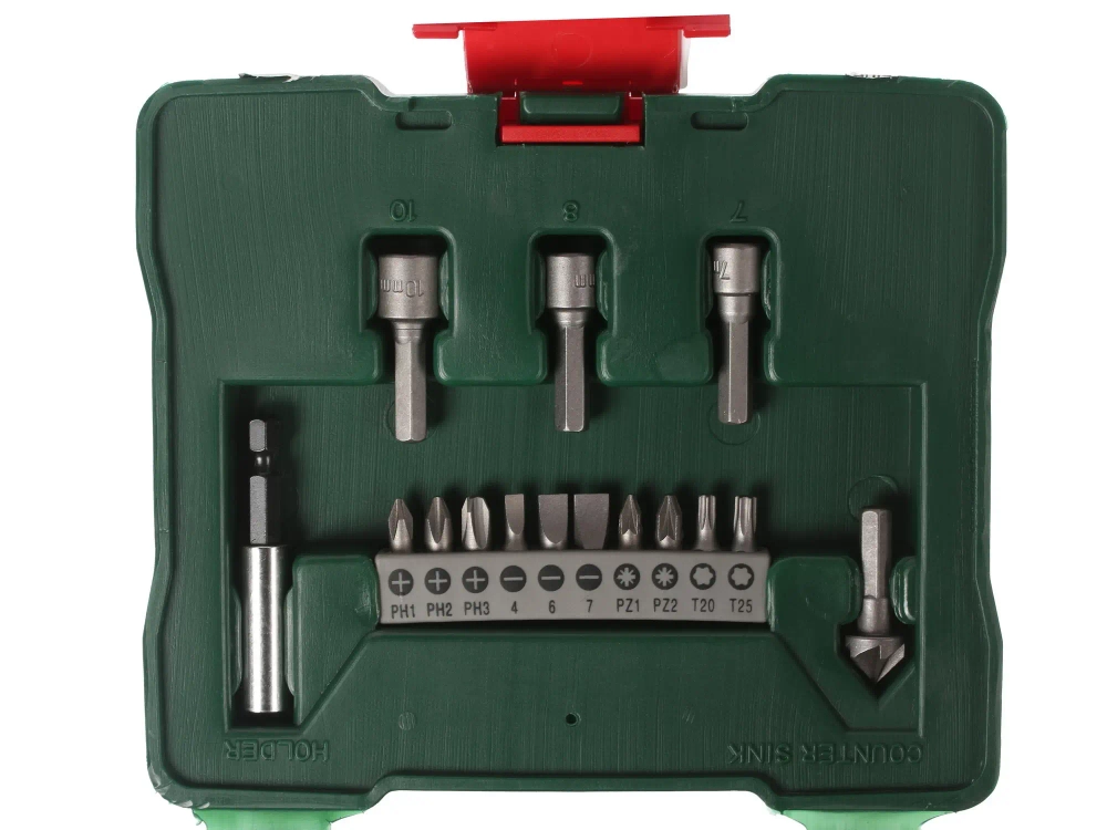 Набор бит и свёрл BOSCH X-Line 103543186147, кейс, 33 элемента, 1/4", 2-8 мм