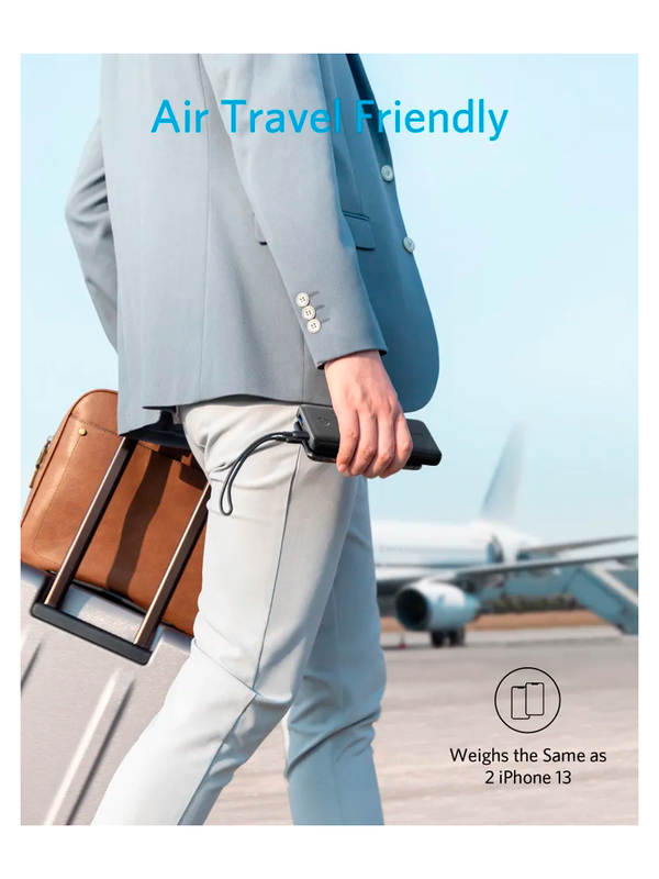 Внешний аккумулятор Anker PowerCore Essential 20000 mAh (A1287) черный