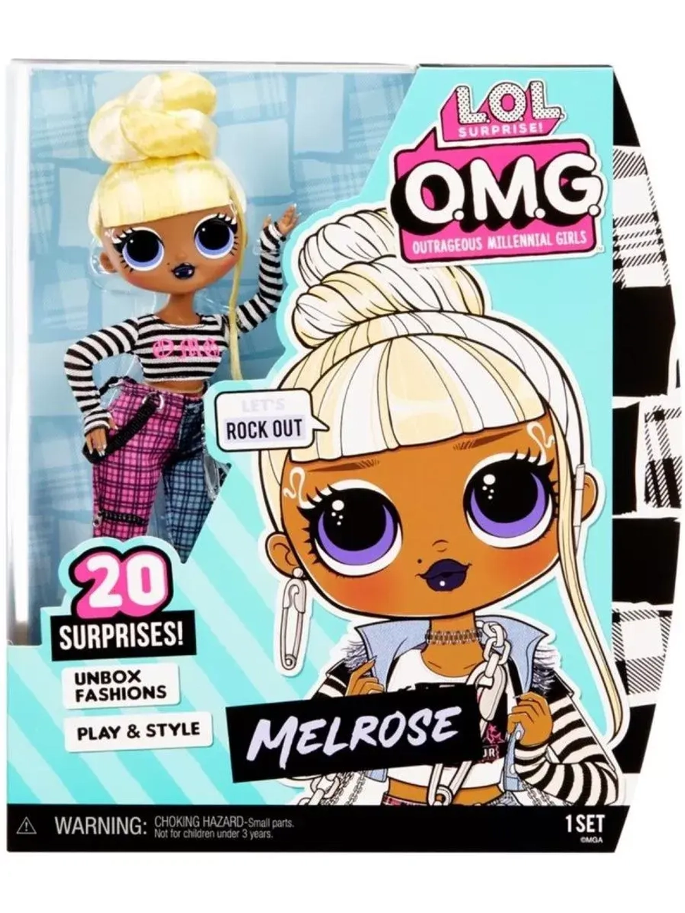 Кукла Лол Омг Surprise OMG Melrose большая