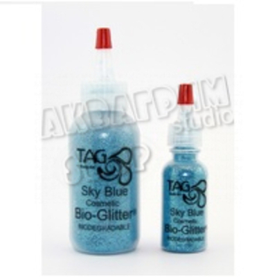 Голубые голографические блёстки 30 гр