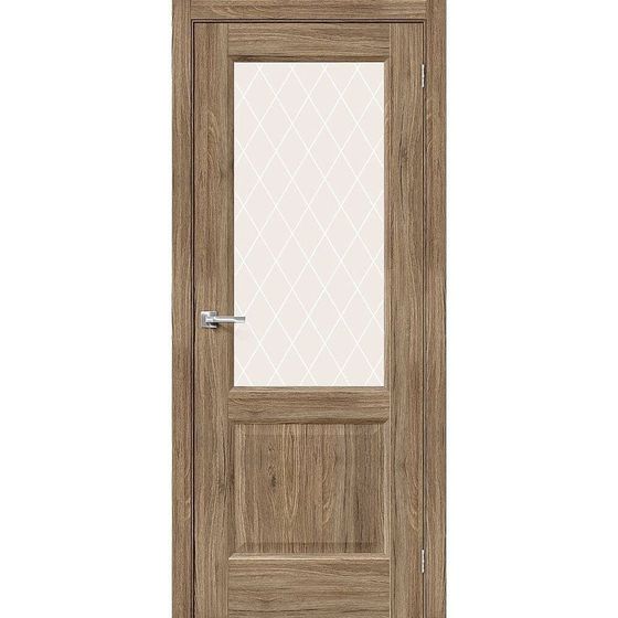 Дверь экошпон Неоклассик-33 Original Oak остеклённая