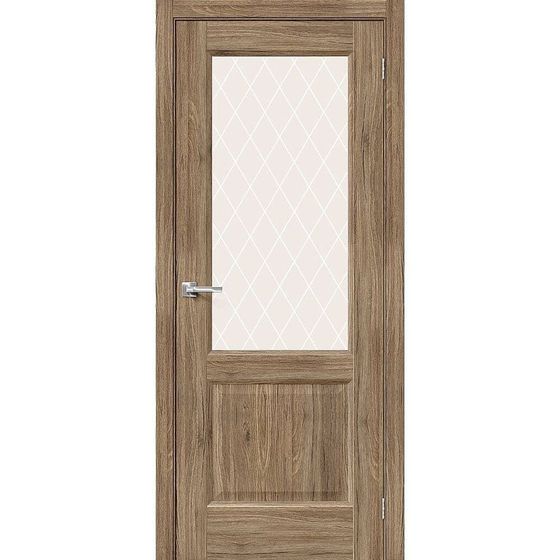 Купить Дверь экошпон Неоклассик-33 Original Oak остеклённая
