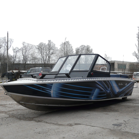 Алюминиевая лодка Wellboat 414 Next NS