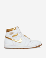 Nike Jordan Кроссовки Wmns Air Jordan 1 Retro High Og Белый/Золотой Металлик