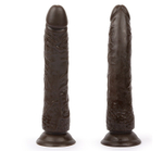 Фаллоимитатор с присоской реалистичный коричневый 19 см