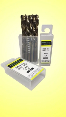 Сверла по металлу кобальтовые 3 мм HSS-E Cobalt 5 % - 5 шт