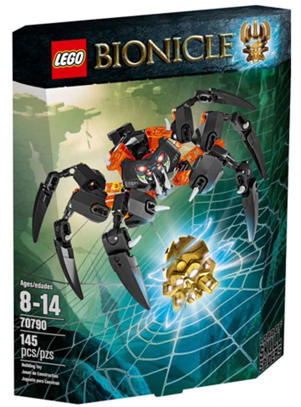 LEGO Bionicle: Лорд Паучий Череп 70790 — Lord of Skull Spiders — Лего Бионикл
