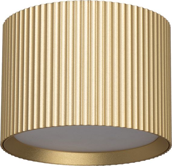 Светильник потолочный Feron HL458 Barrel ARIA 12W, 230V, GX53, золото