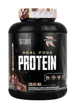 БАД Real Food Protein isolate-mix 1800g NO lactose (Reckful)