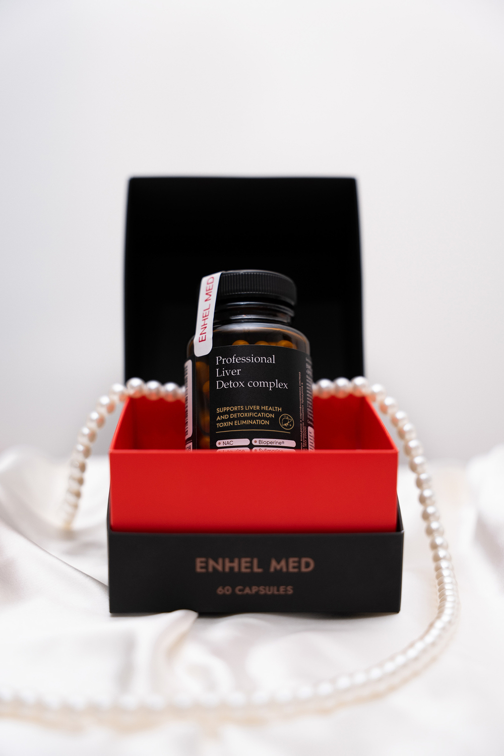 Комплекс Liver Detox Enhel Med для защиты, восстановления и детоксикации печени
