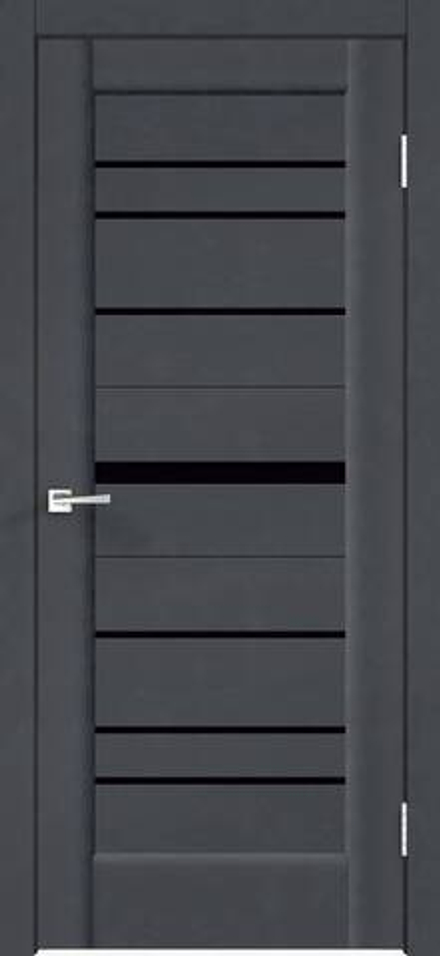 Межкомнатные двери VellDoris PREMIER 20 Ясень графит структурный
