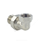 Соединитель латунь никель американка Ду 32 (1 1/4") угловой ВР/НР SantechSystems