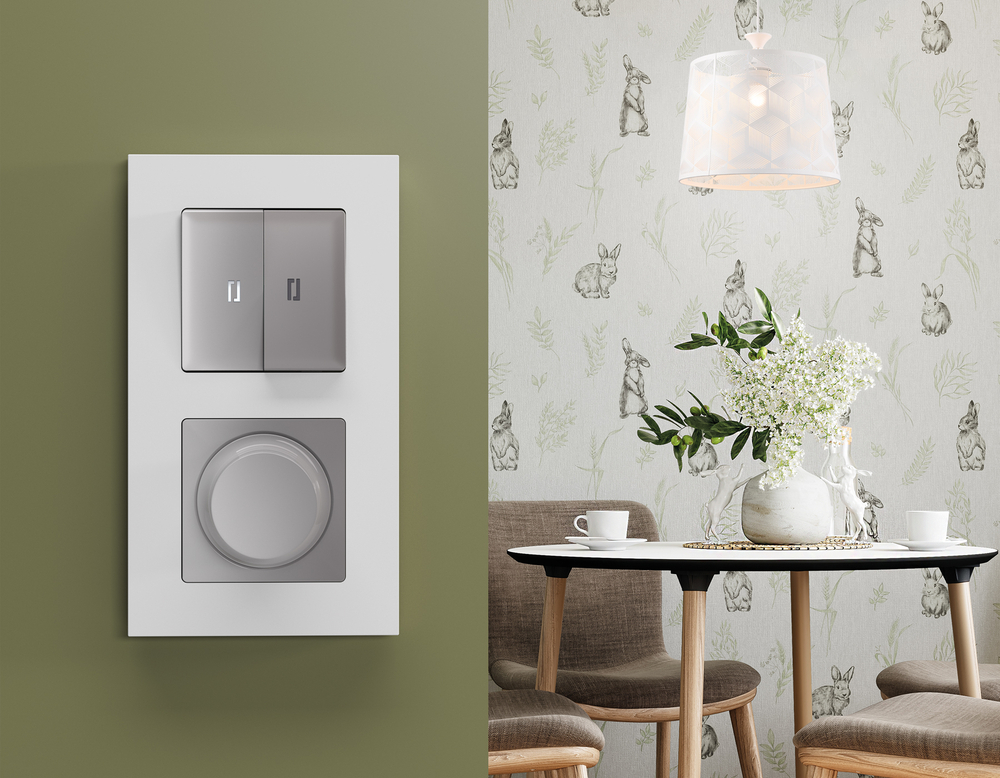 AF250121 Рамка ALFA Qubi (Белый матовый) 1-ая