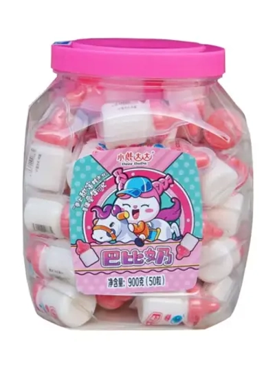 Мармелад Бутылочки с фруктовым джемом 18 г * 50 шт