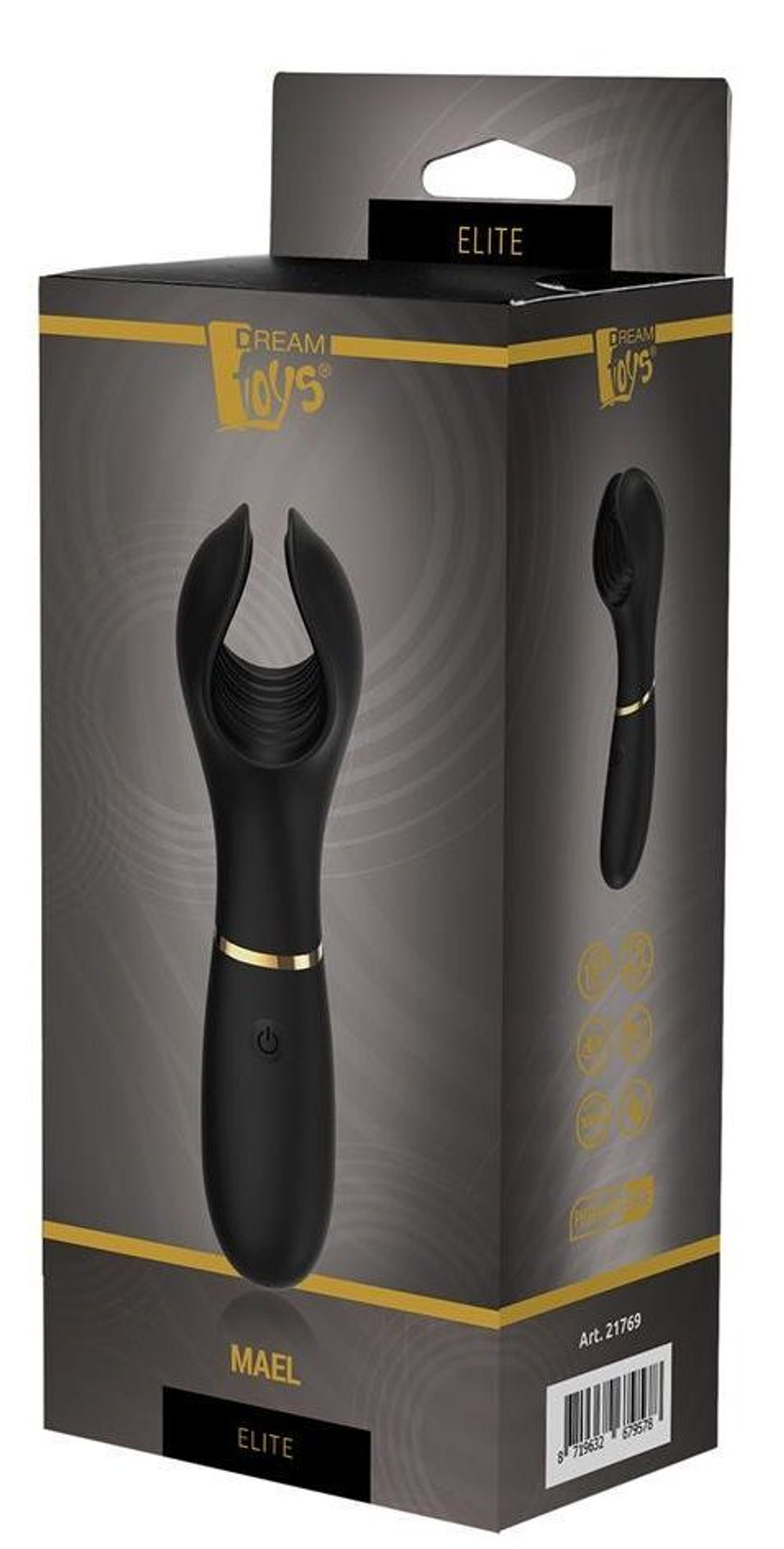 Черный мастурбатор-клешня Mael (Цвет: черный)