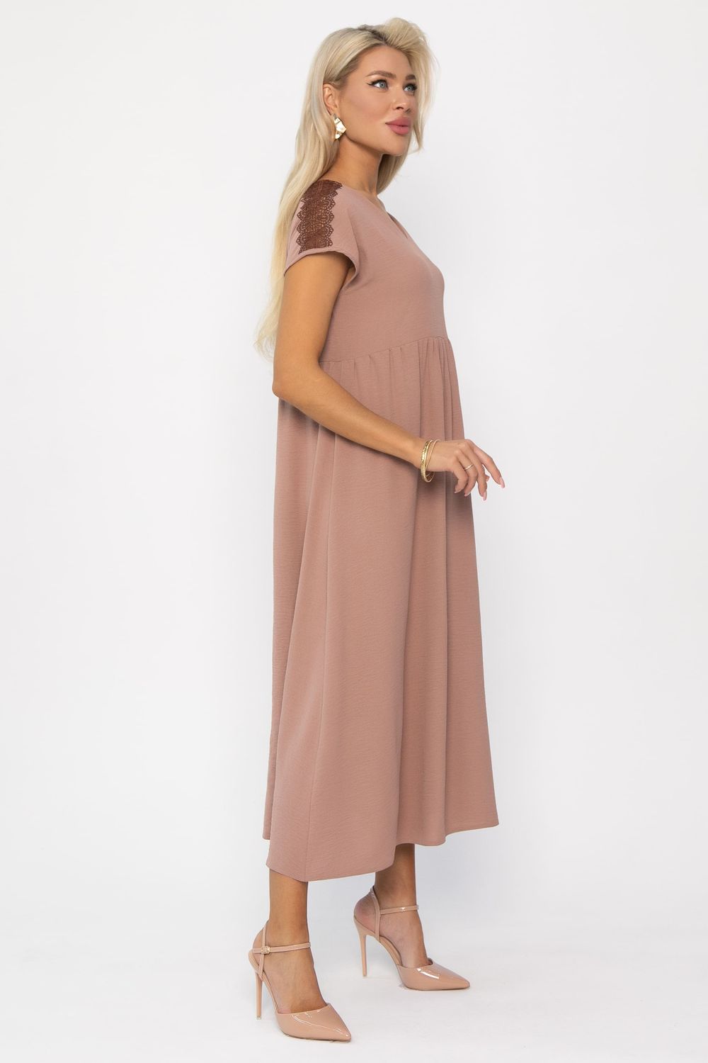 Платье Летние деньки (бежевое) П13650-18М LT Collection