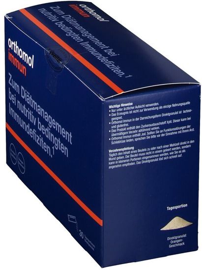 Orthomol Immun Стики со вкусом апельсина