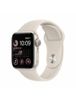 Apple Watch SE 2 GPS 44mm Starlight Sport Band - M/L