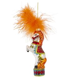 GAEM Украшение новогоднее "Лошадка", L5 W3 H15 см, 3в.