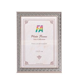 FA Пластик меандр серебро 21х30 | FA фототовары