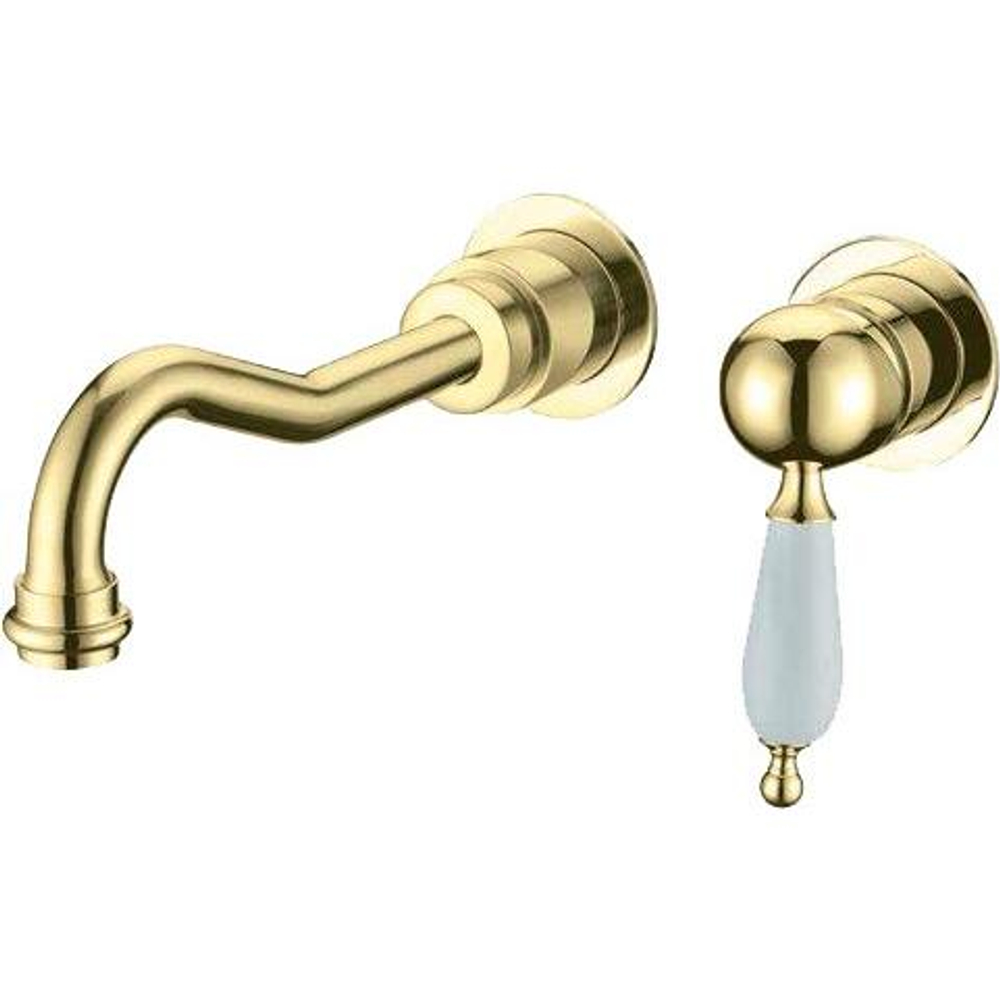 Смеситель для раковины Boheme Tradizionale Oro 287 С ВНУТРЕННЕЙ ЧАСТЬЮ