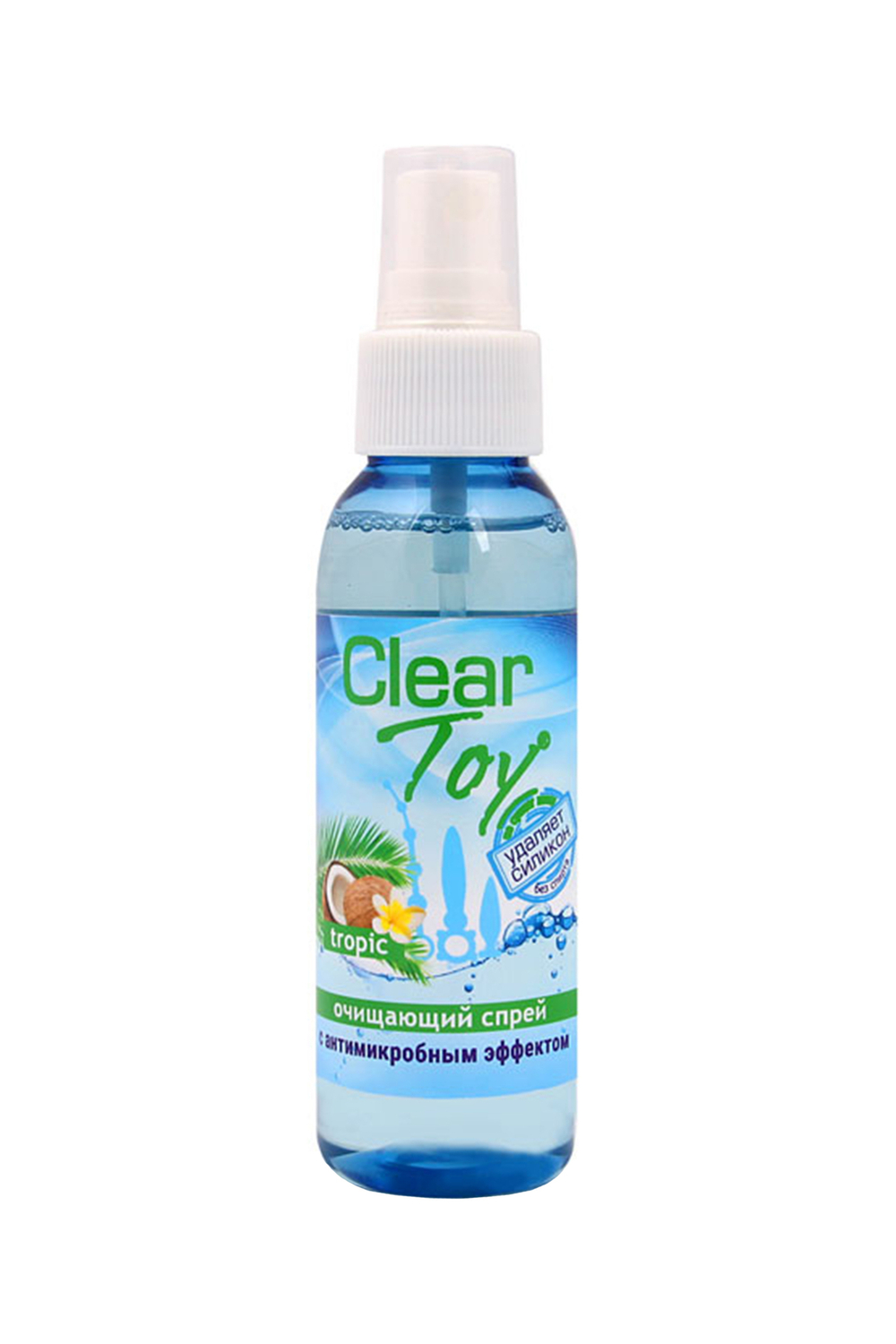 CLEAR TOY TROPIC Очищающий спрей антимикробный, 100 мл