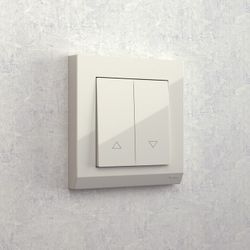 Выключатель для жалюзи Werkel слоновая кость W1124503