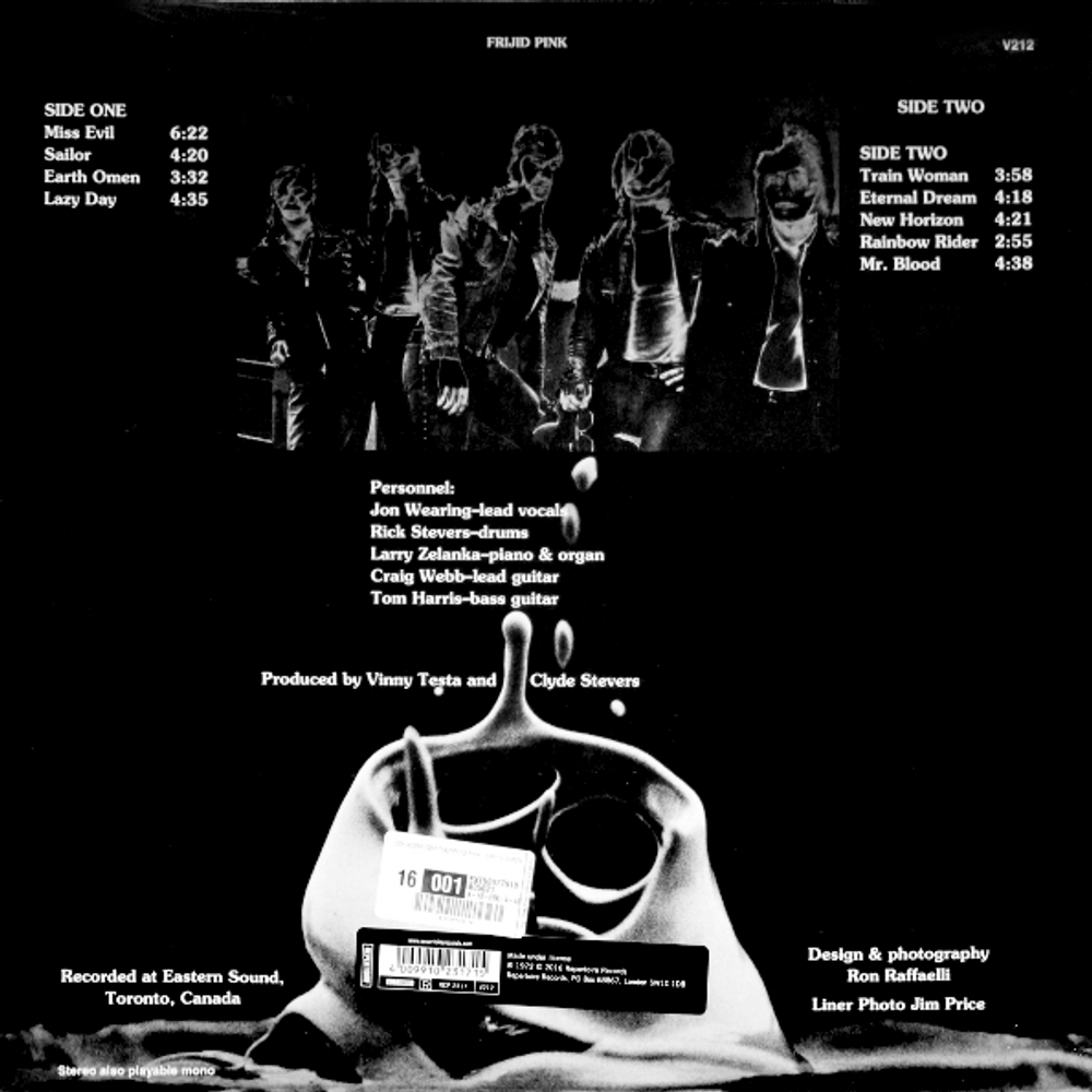 Frijid Pink / Earth Omen (LP)