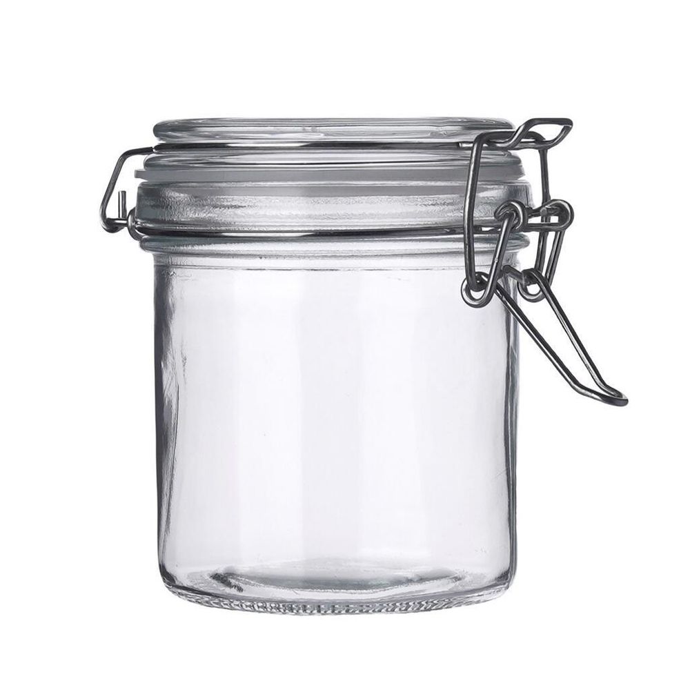 Банка для подачи и хранения 225 мл стекло с крышкой и бугельным замком d 7,7 см h10,1 см P.L.