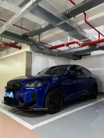 Карбоновая губа переднего бампера для BMW X3M/X4M F97/F98 Рестайлинг 2021+ БМВ