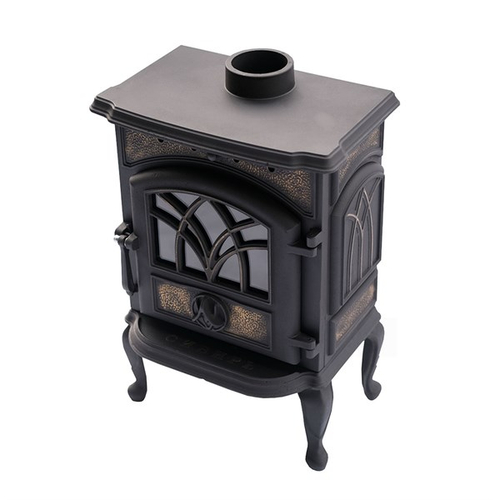 Печь-камин чугунная "Сибирь" 7 кВт