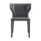Стул Karl, серая экокожа