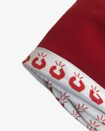 Штаны CHAIN C Лампасами Красные