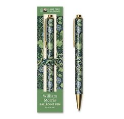 Qələm \ Ручка William Morris: Seaweed Boxed Decorative Ballpoint Pen