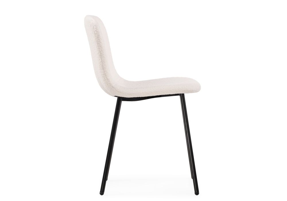 Стул на металлокаркасе Ursa black / white