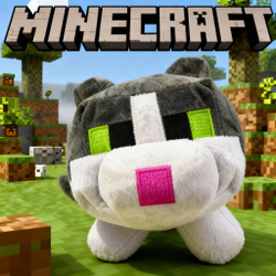 Котик-подушка «Майнкрафт»