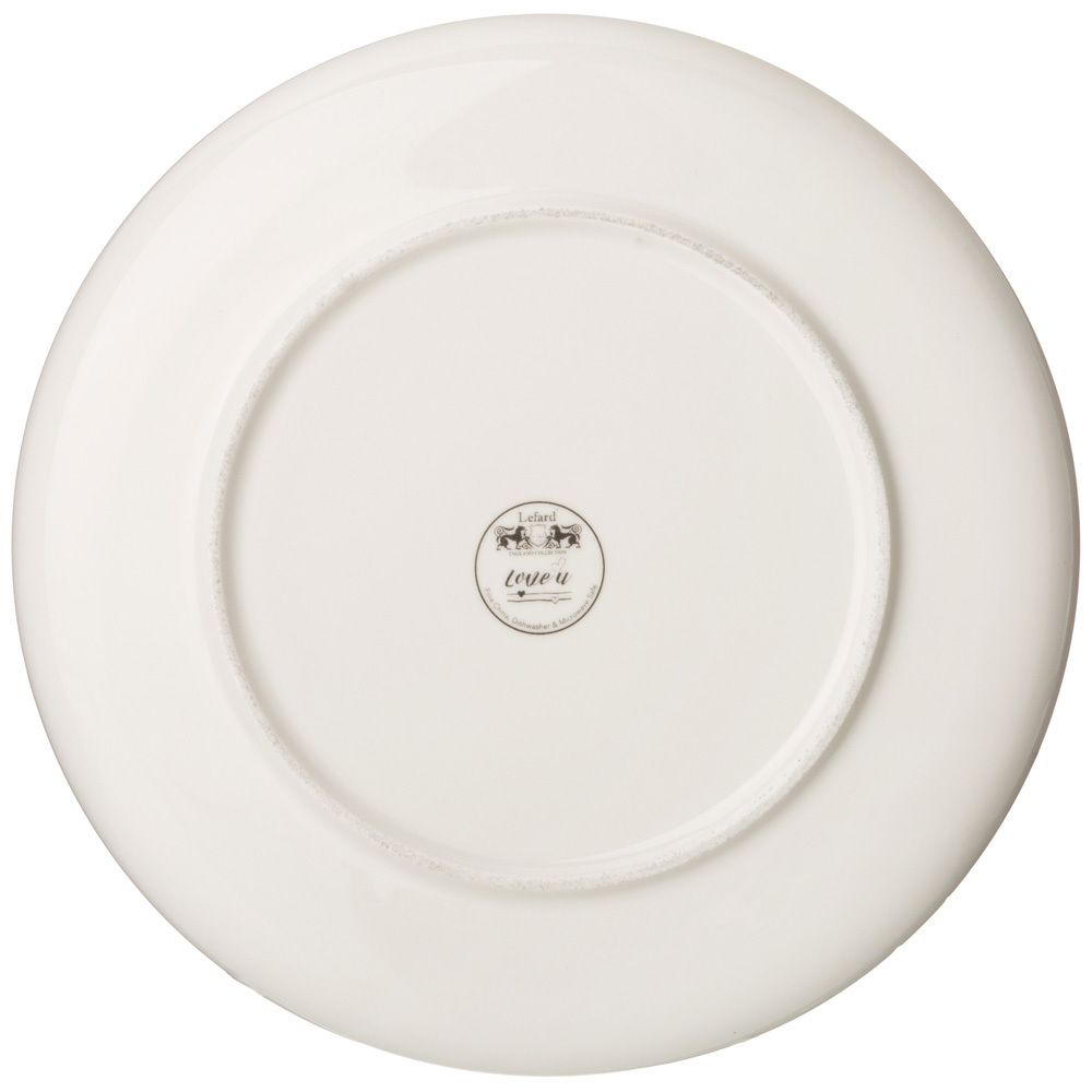 ТАРЕЛКА ЗАКУСОЧНАЯ LEFARD "LOVE YOU" 20,5 СМ (КОР=40ШТ.)