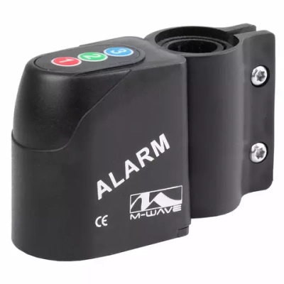 Сигнализация 5-234000 вело датчик движ-я настр. чувствит. и код 110Дб с батар. (100) черная M-WAVE