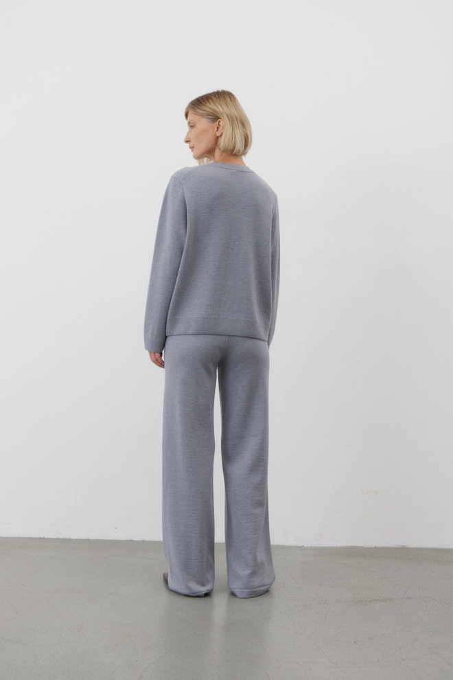 Брюки из шерсти мериноса