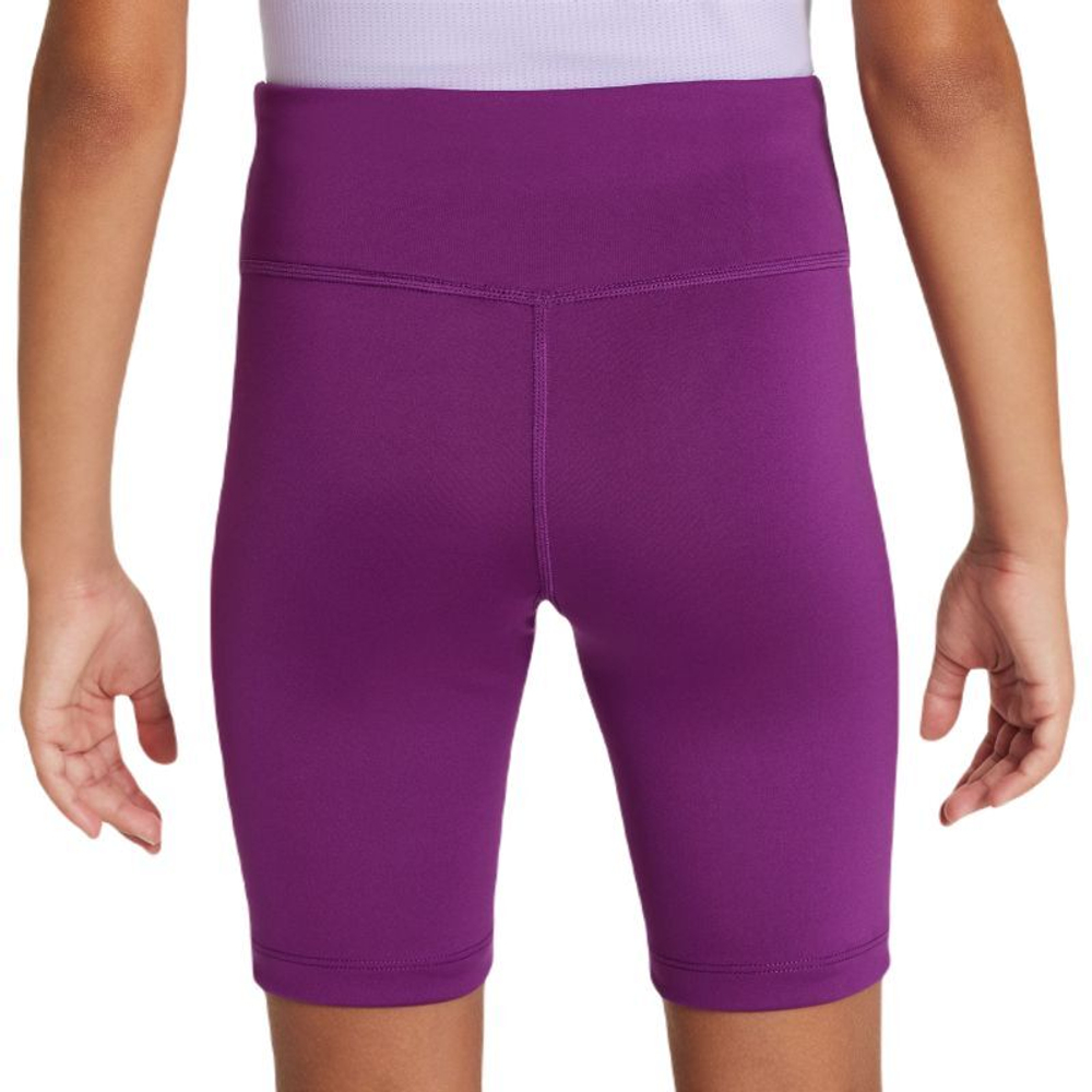 Шорты для девочки теннисные Nike Kids Dri-Fit One Bike Shorts - Фиолетовый